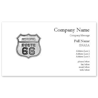 Route 66 Business Cards for $0.19