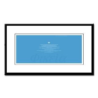 Phikeia Oath    Small Framed Print  Cards, Prints & more
