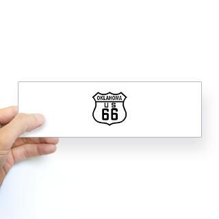Oklahoma Route 66 Bumper Bumper Sticker for $4.25