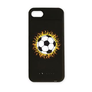 Flaming Soccer Ball  Pixel Gear T shirts and Gifts