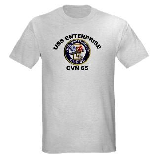 shirts  USS Enterprise CVN 65 Light T Shirt