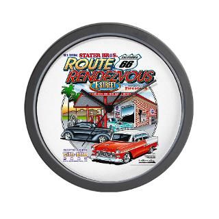  Automotive Clocks  16th Annual Route 66 Rendezvous Wall Clock