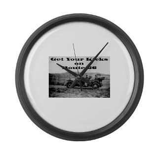 Route 66 Modern Wall Clock by route66search