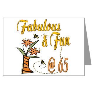65 Gifts  65 Greeting Cards  Floral 65th Greeting Card