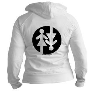 Gifts  Bisexual Sweatshirts & Hoodies  Girly 69 Fitted Hoodie