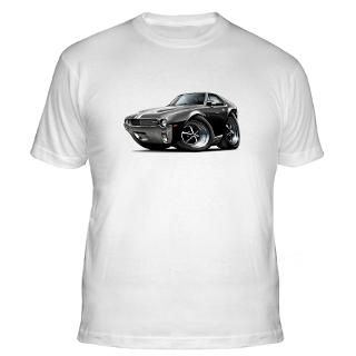 1968 69 AMX Black White Car Shirt