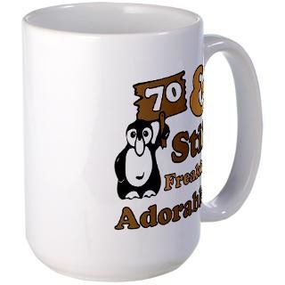 70 Gifts  70 Drinkware  Adorable 70th Birthday Mug