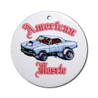 Gifts  American Muscle Ornaments  67 Chevelle Ornament (Round