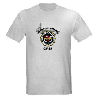 shirts  USS John F. Kennedy CV 67 Light T Shirt