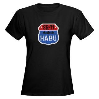  SR 71 Blackbird HABU Womens Dark T Shirt