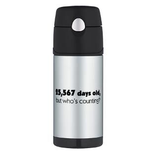 70 Gifts  70 Drinkware  70th Birthday Thermos Bottle (12 oz)