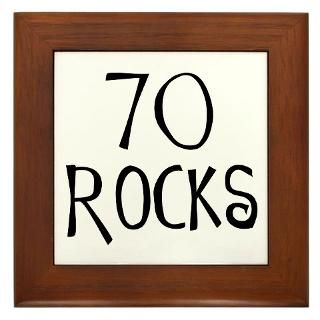 70th birthday   70 rocks 70th birthday saying  Winkys t shirts