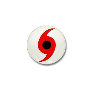 69 Gifts  69 Buttons  Hurricane Symbol Vertical Mini Button