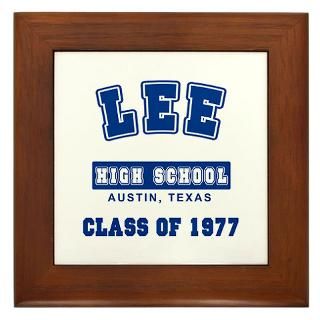 Lee High School 77 Framed Tile for $15.00