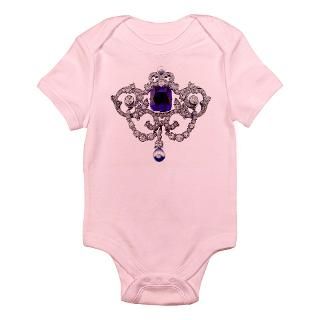 Diamond Costume Jewelry BABY BLING Onesie Shower Body Suit by