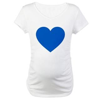 Blue Heart symbol on T shirts, tops and a range of gift items
