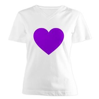 purple heart women s v neck t shirt $ 17 77