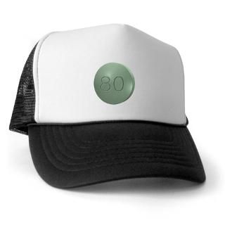 80 Gifts  80 Hats & Caps  Oxycontin 80mg Green Pill Trucker Hat