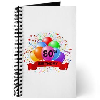 80 Gifts  80 Journals  80th Birthday BB Journal