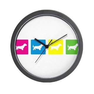 81 Dachshunds   Wall Clock for $18.00
