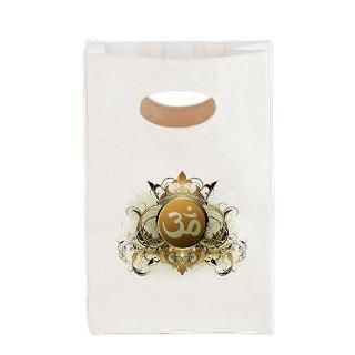 stylish om canvas lunch tote $ 14 85