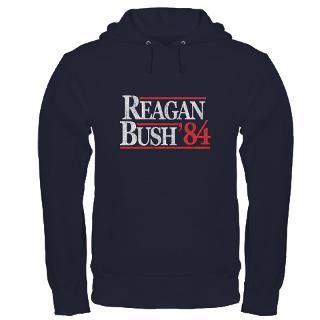 1984 Gifts  1984 Sweatshirts & Hoodies  Reagan Bush 84 Hoodie