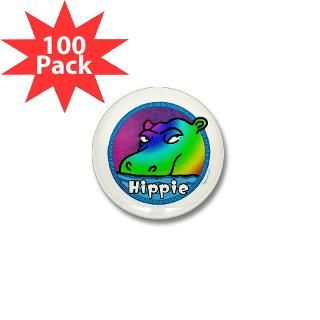 hippie hippo mini button 100 pack $ 83 99
