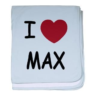 Agent 86 Gifts  Agent 86 Baby Blankets  I heart max baby blanket