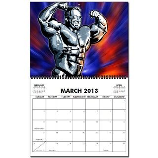 New BODY OF WORK 2011 2013 Wall Calendar by getbig