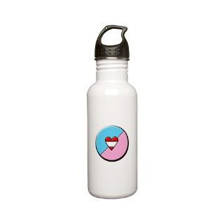 Ab Gifts  Ab Drinkware  AB/DL Symbol Stainless Steel Water Bottle