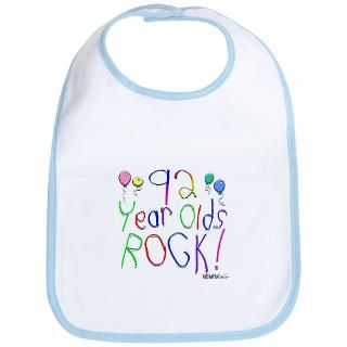 92 Year Olds Rock Bib for $12.00