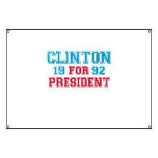 Retro Clinton 1992 Banner for $59.00