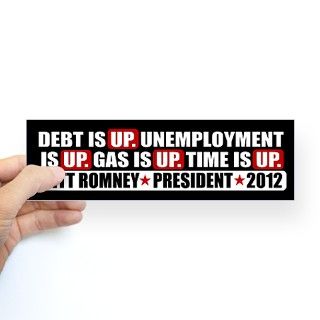 Time Is Up Anti Obama Bumper Sticker by time_is_up_anti_obama