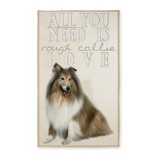 Rough Collie 3x5 Area Rug for $88.00