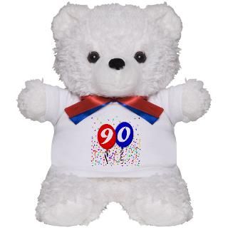 90 Gifts  90 Teddy Bears  90th Birthday Teddy Bear