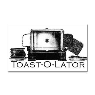 Toast O Lator Toaster Sticker (Rectangul Sticker by toastershop