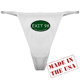 Exit 98 I 195 / NJ 138 / NJ 3 Classic Thong for $12.50