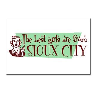 Best Girls are from Sioux City Postcards (Package for $9.50