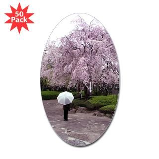 cherry blossoms umbrella rectangle sticker 50 pk $ 97 19 cherry
