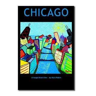 Postcards (Package of 8) CHICAGO RIVER VIEW 99