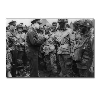 Dwight Eisenhower briefs the 101st D Day for $9.50