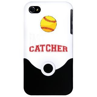 Softball Catcher iPhone Cases  iPhone 5, 4S, 4, & 3 Cases