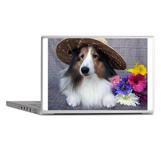 Cute Gifts  Cute Laptop Skins  Dog in a Hat Laptop Skins