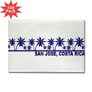 and Entertaining  San Jose, Costa Rica Rectangle Magnet (100 pack