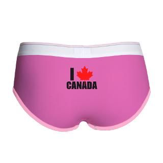 Canada Gifts  Canada Underwear & Panties  i heart canada Womens