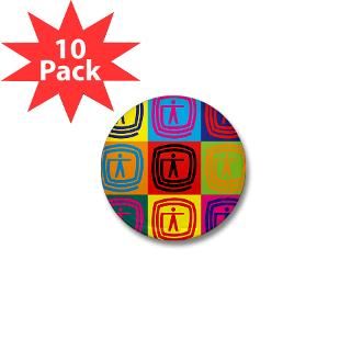 Occupational Therapy Pop Art Mini Button (10 pack)