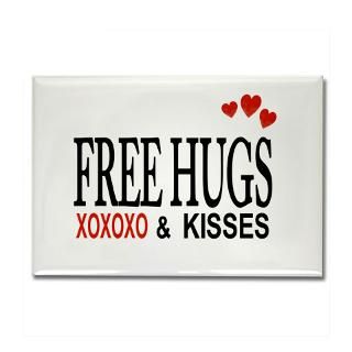 FREE HUGS & KISSES 2.25 Button (100 pac