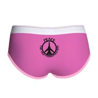 FB 111 Peace Plane Womens Boy Brief for $17.50