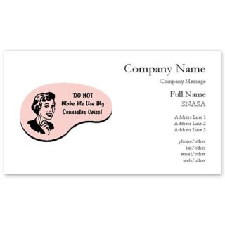 Counselor Voice Business Cards by Admin_CP14638577  511928969