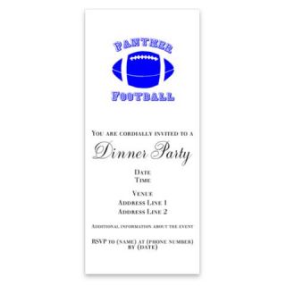 Panther Football Invitations by Admin_CP10998657  512602388